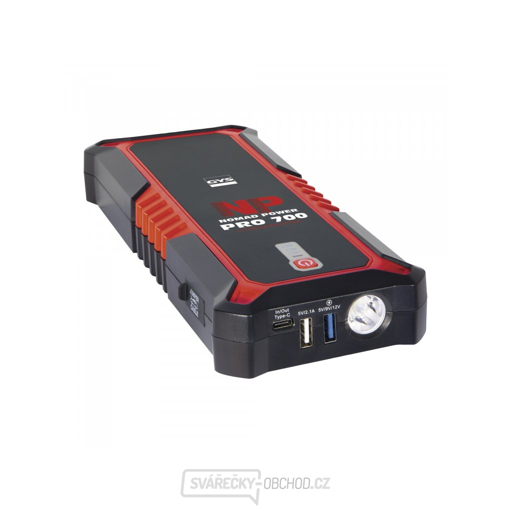 Startovací booster GYS NOMAD POWER PRO 700 lithium