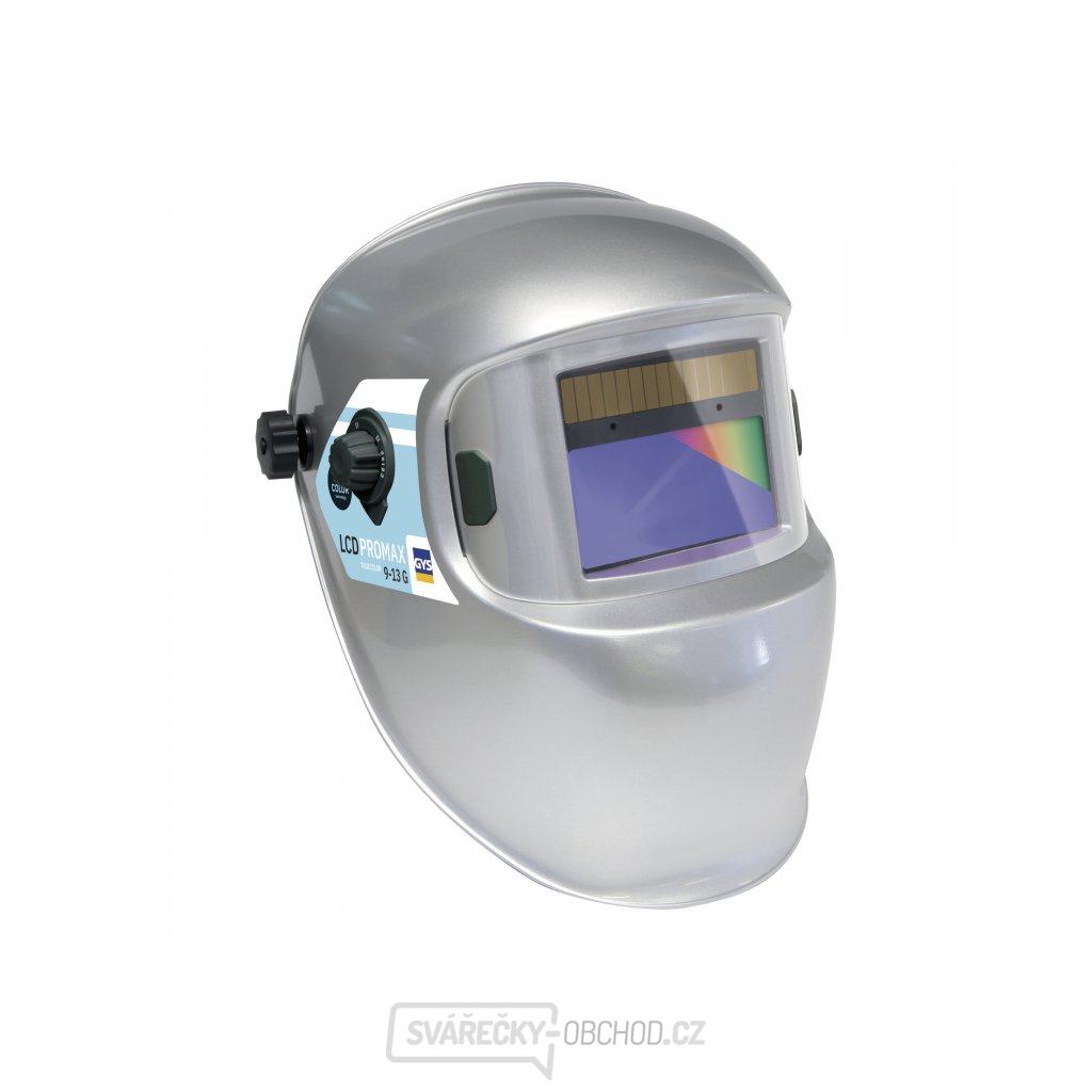 Samostmívací svařovací kukla GYS PROMAX 9/13G SILVER TRUECOLOR