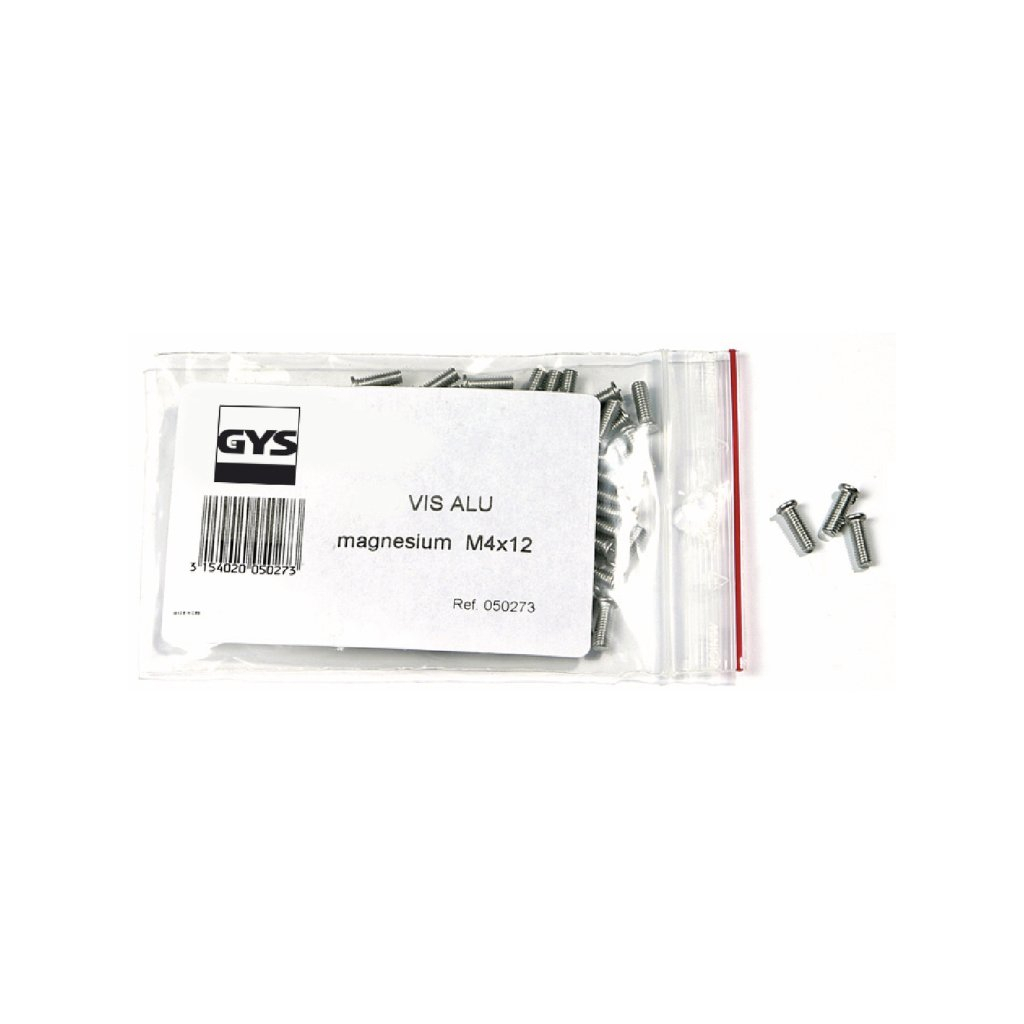 Hliníkové svorníky s příměsí hořčíku GYS M4 12mm - 1000ks 050129