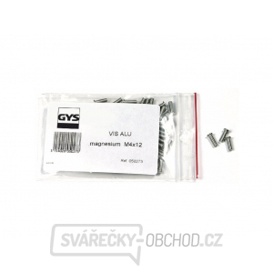 Hliníkové svorníky s příměsí hořčíku GYS M4 12mm - 1000ks gallery main image