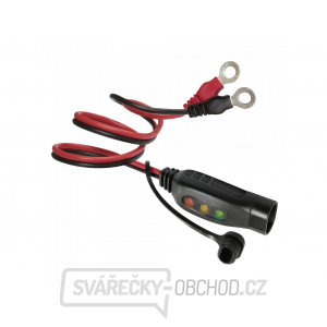 Kabely GYS 0,56 m s očkami a indikátorem nabíjení Kabely GYS 0,56 m s očkami a indikátorem nabíjení gallery main image