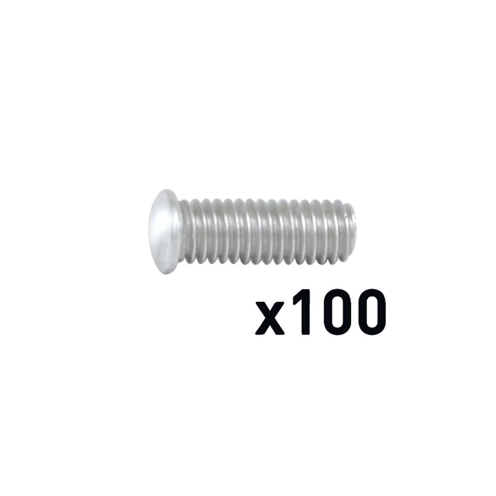 Hliníkové svorníky s příměsí hořčíku GYS M4, 16mm - 100 ks 059573