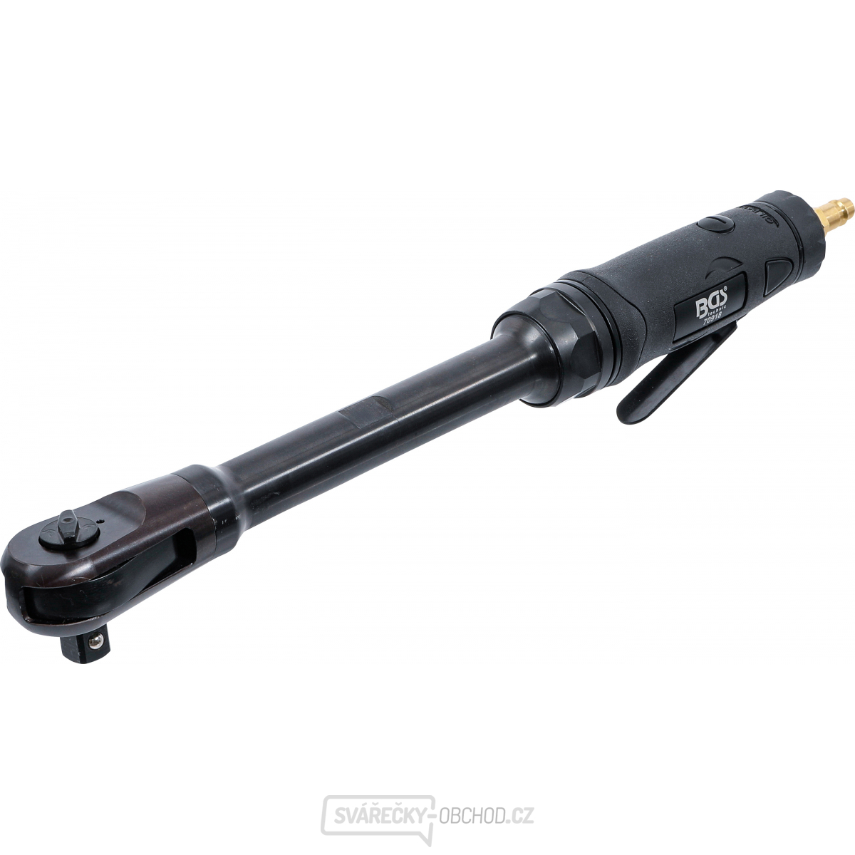 Pneumatický ráčnový šroubovák | 12,5 mm (1/2") | 95 Nm | extra dlouhé, BGS 70918