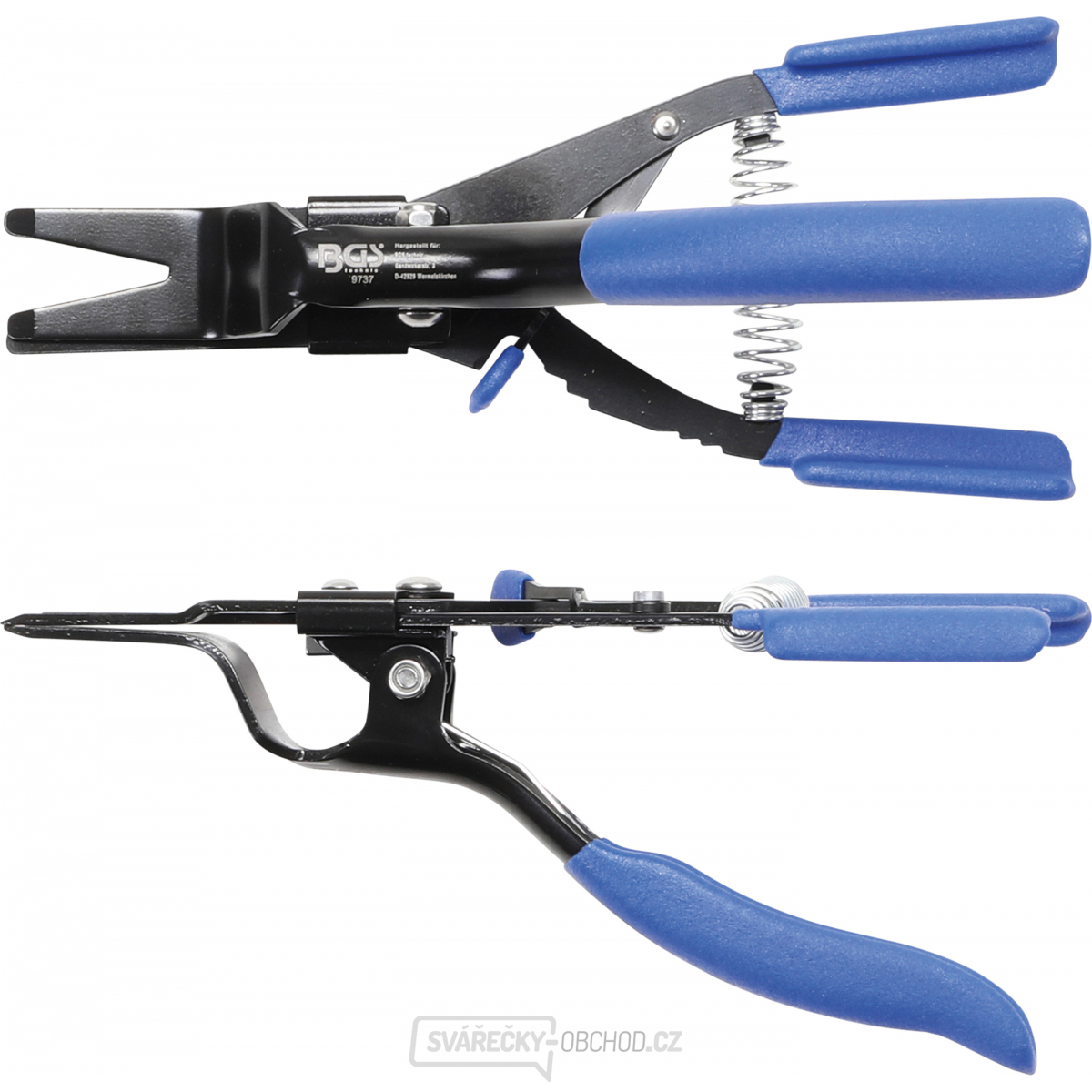 Kleště pro stáhnutí hadice | aretovatelné | 202 mm, BGS 9737
