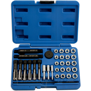 Sada na opravu závitů žhavicích svíček M8, M10, M12, M14 a regeneraci závitů, Matabro MB-02-13460 Sada na opravu závitů žhavicích svíček M8, M10, M12, M14 a regeneraci závitů, Matabro MB-02-13460 gallery main image