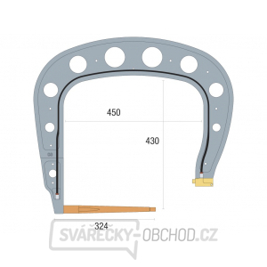 Náhradní rameno k bodovacím kleštím GYS G8 - izolované Náhradní rameno k bodovacím kleštím GYS G8 - izolované gallery main image