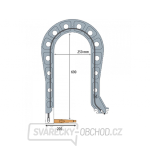 Náhradní rameno k bodovacím kleštím GYS typ C14 - izolované Náhradní rameno k bodovacím kleštím GYS typ C14 - izolované gallery main image