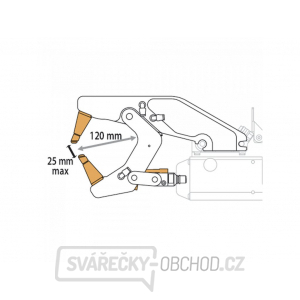 Náhradní rameno k bodovacím kleštím VAS GYS typ C11 Náhradní rameno k bodovacím kleštím VAS GYS typ C11 gallery main image