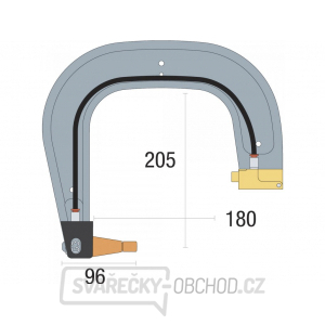 Náhradní rameno k bodovacím kleštím GYS G3 - izolované Náhradní rameno k bodovacím kleštím GYS G3 - izolované gallery main image