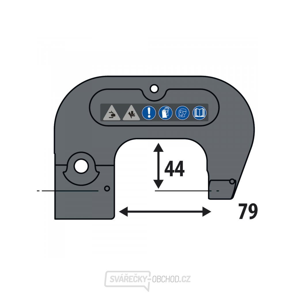 Rameno HR110 GYS pro GYSPRESS 8T/10T Rameno HR110 GYS pro GYSPRESS 8T/10T gallery main image