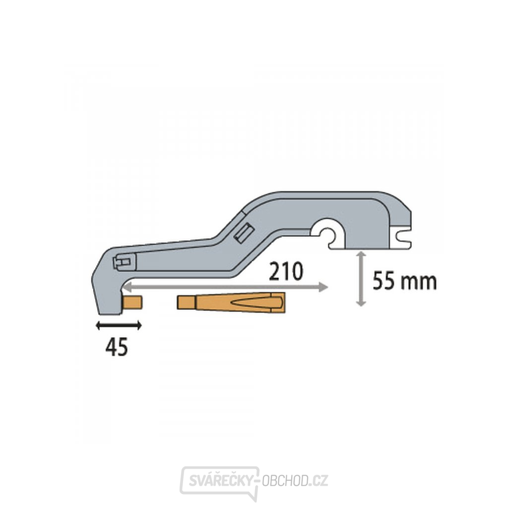 Náhradní rameno k bodovacím kleštím VAS GYS typ C2 Náhradní rameno k bodovacím kleštím VAS GYS typ C2 gallery main image