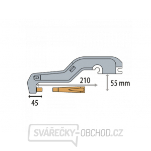 Náhradní rameno k bodovacím kleštím VAS GYS typ C2 Náhradní rameno k bodovacím kleštím VAS GYS typ C2 gallery main image