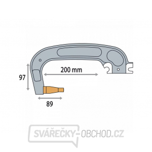Náhradní rameno k bodovacím kleštím GYS typ C1 Náhradní rameno k bodovacím kleštím GYS typ C1 gallery main image