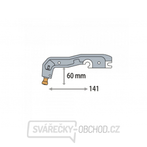 Náhradní rameno k bodovacím kleštím VAS GYS typ C6 Náhradní rameno k bodovacím kleštím VAS GYS typ C6 gallery main image