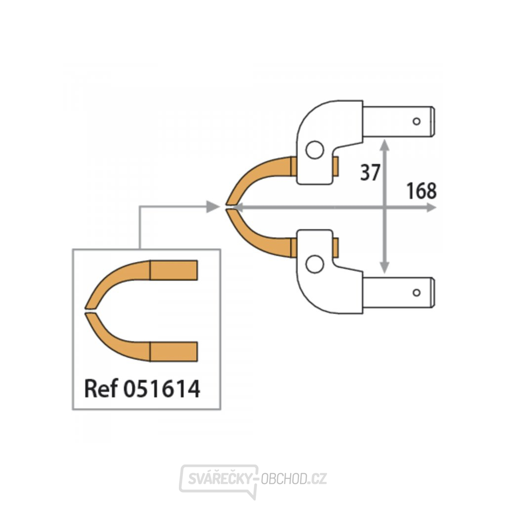 Náhradní ramena k bodovacím kleštím GYS X11
