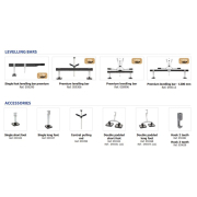 Krátká dvojitá podpěra pro vytahovací můstky GYS PREMIUM - 2 ks Náhled
