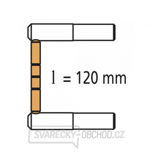 Náhradní rameno k pneumatickým bodovacím kleštím GYS typ RX1 Náhradní rameno k pneumatickým bodovacím kleštím GYS typ RX1 gallery main image