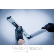 Digitální LCD úhloměr s vodováhou | 450 mm, BGS 50440 náhled