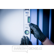 Digitální LCD úhloměr s vodováhou | 450 mm, BGS 50440 náhled