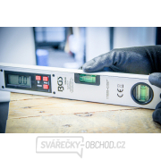Digitální LCD úhloměr s vodováhou | 450 mm, BGS 50440 náhled