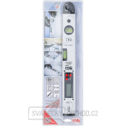 Digitální LCD úhloměr s vodováhou | 450 mm, BGS 50440 náhled