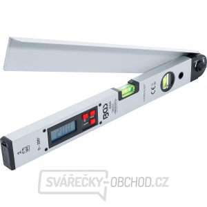 Digitální LCD úhloměr s vodováhou | 450 mm, BGS 50440