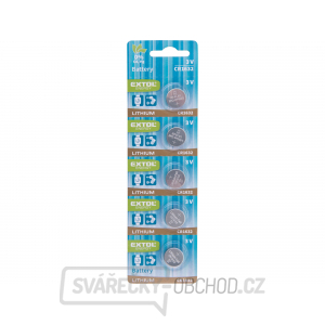 Baterie lithiové, 5ks, 3V (CR1632) Baterie lithiové, 5ks, 3V (CR1632) gallery main image