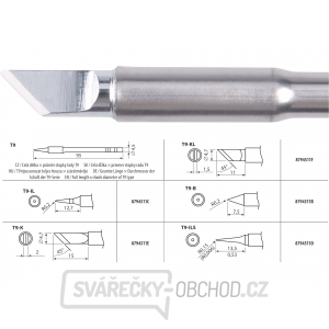 Hrot pájecí, T9-KL Hrot pájecí, T9-KL gallery main image