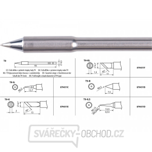 Hrot pájecí, T9-B Hrot pájecí, T9-B gallery main image