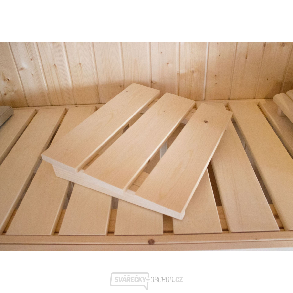 Dřevěná podpěrka hlavy KARIBU ECO (27312) LG2823