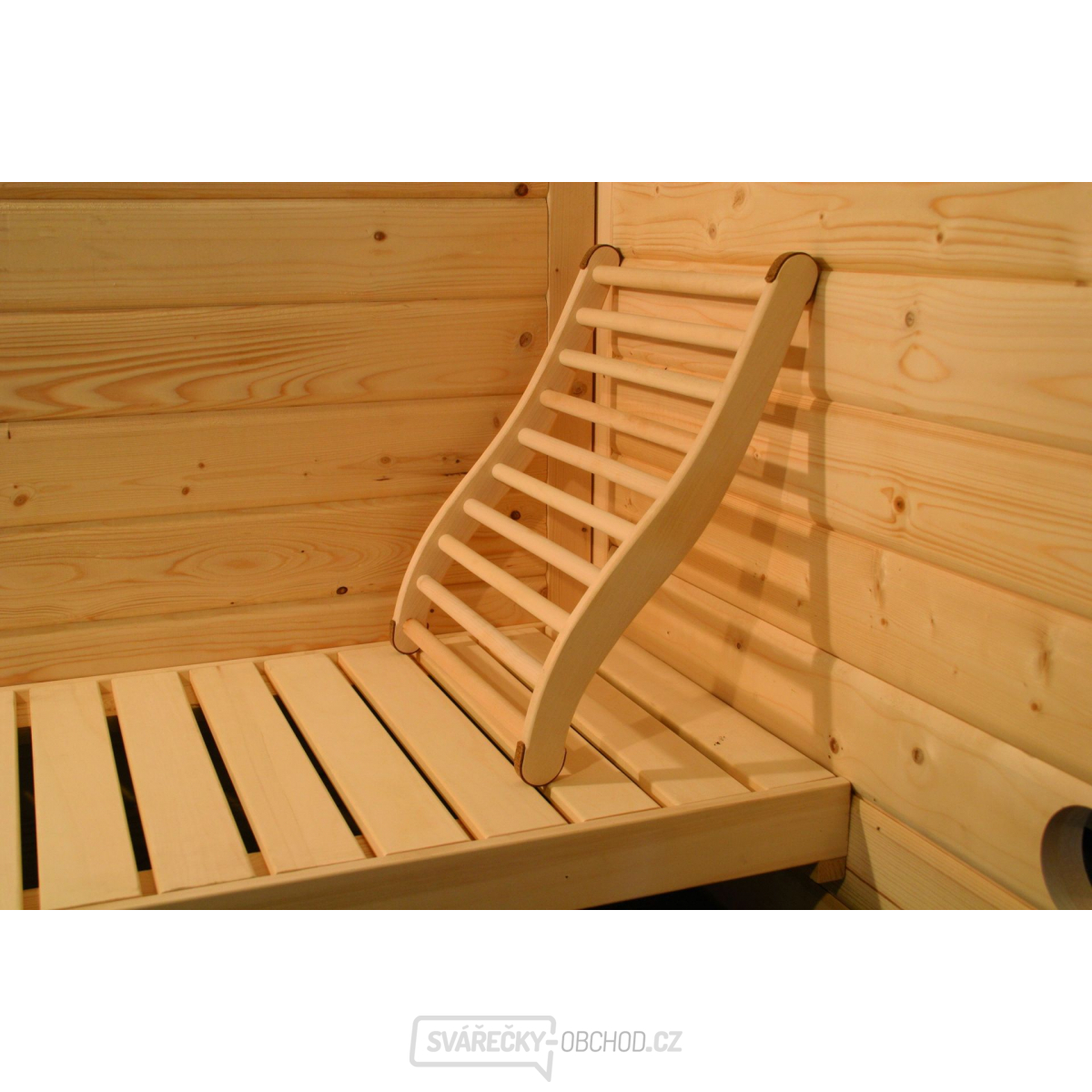 Dřevěná podpěrka hlavy KARIBU ERGONOMICKÁ (46707) LG2821