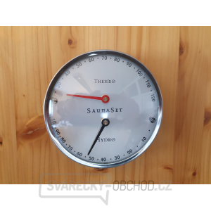 Saunový teploměr / vlhkoměr LANITPLAST 10 cm LG2518 gallery main image