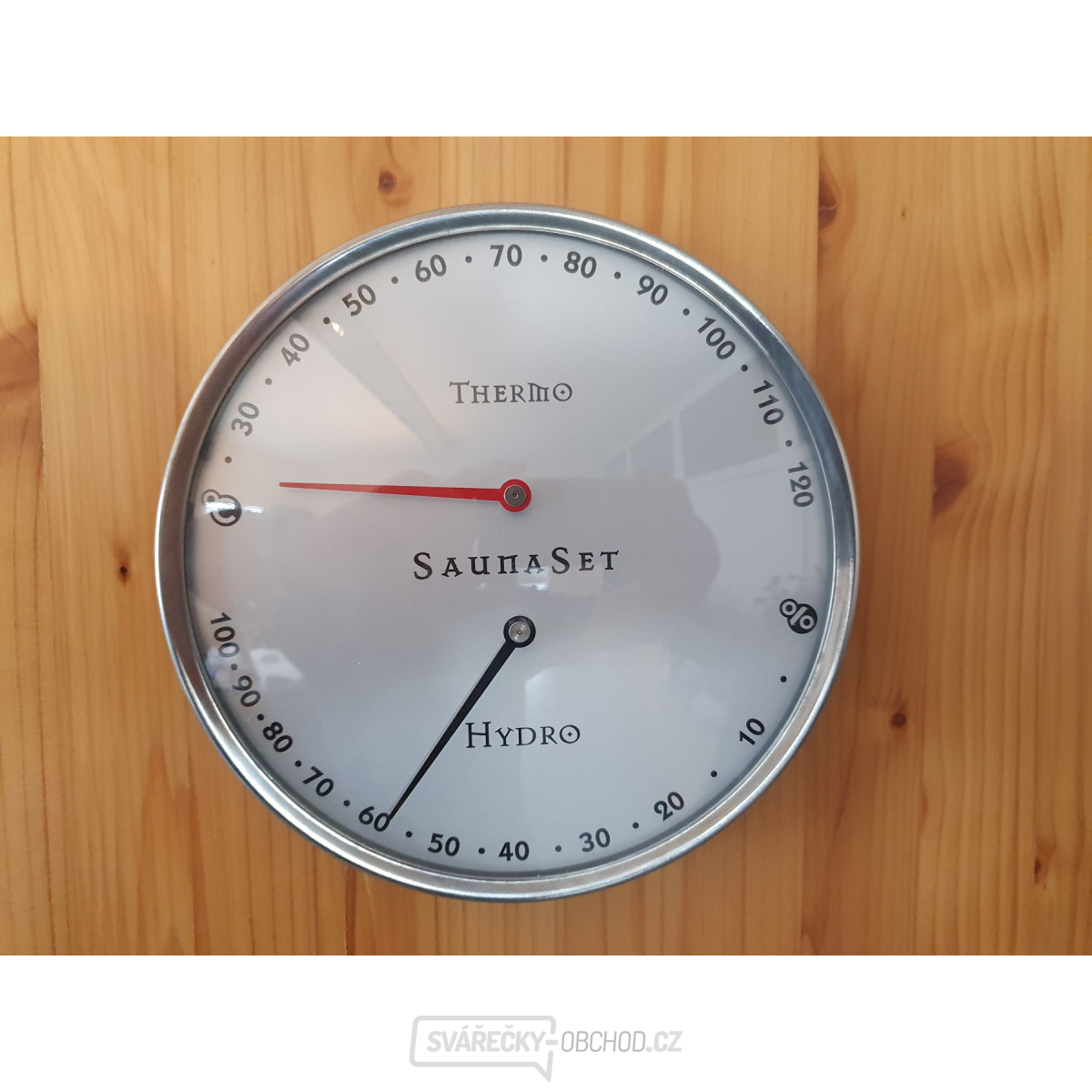 Saunový teploměr / vlhkoměr LANITPLAST 16 cm LG2519