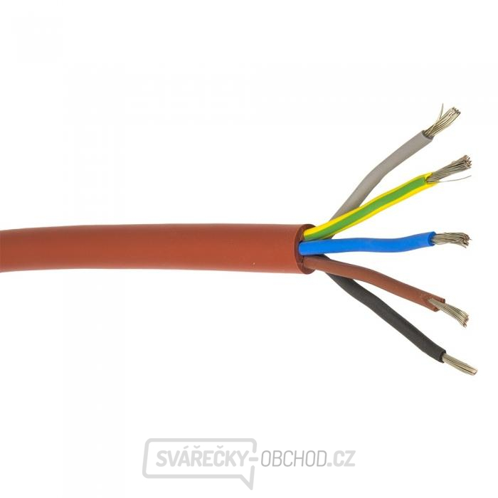 Silikonový kabel HARVIA SIHF 5 x 1,5 mm / 3 m LG2436