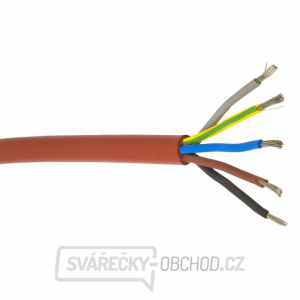 Silikonový kabel HARVIA SIHF 5 x 2,5 mm / 3 m LG2435