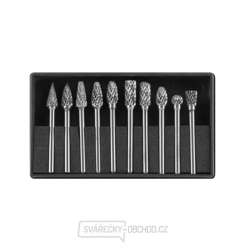 Extol - Frézy karbidové Sada 10ks