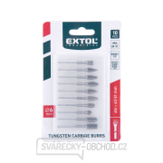 Extol - Frézy karbidové Sada 10ks Náhled