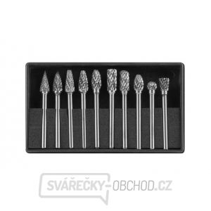 Extol - Frézy karbidové Sada 10ks Extol - Frézy karbidové Sada 10ks gallery main image