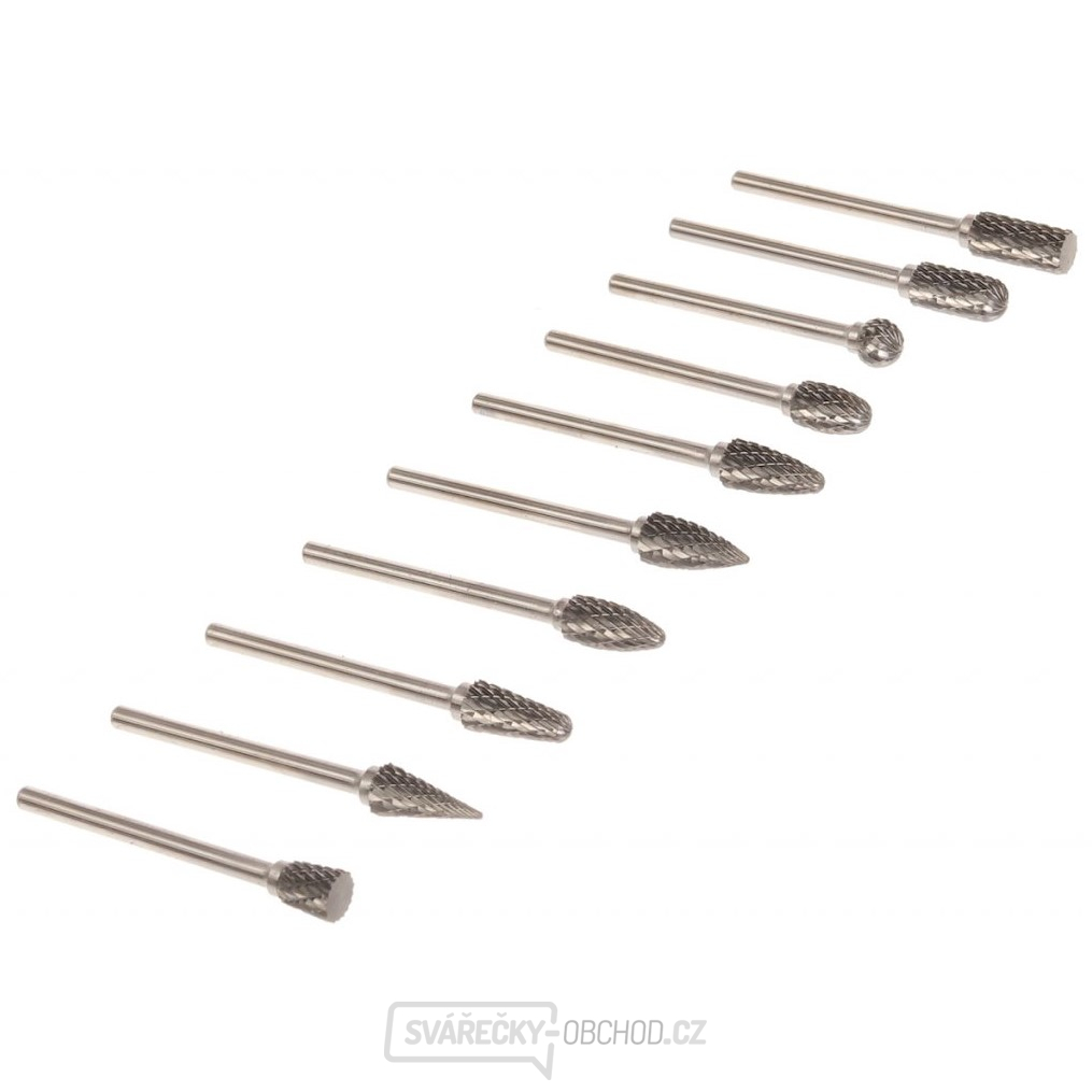 Extol - Frézy mini, karbidové sada 10ks