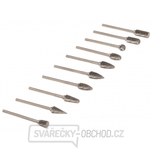 Extol - Frézy mini, karbidové sada 10ks Extol - Frézy mini, karbidové sada 10ks gallery main image