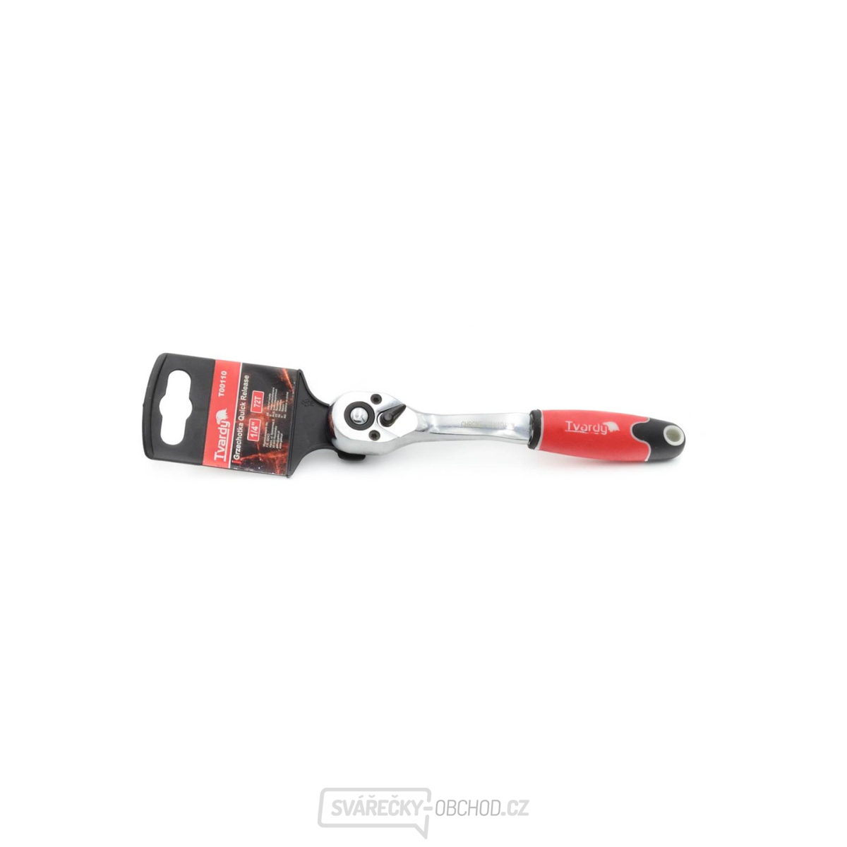 Rychloupínací ráčna TVARDY 1/4" 72T