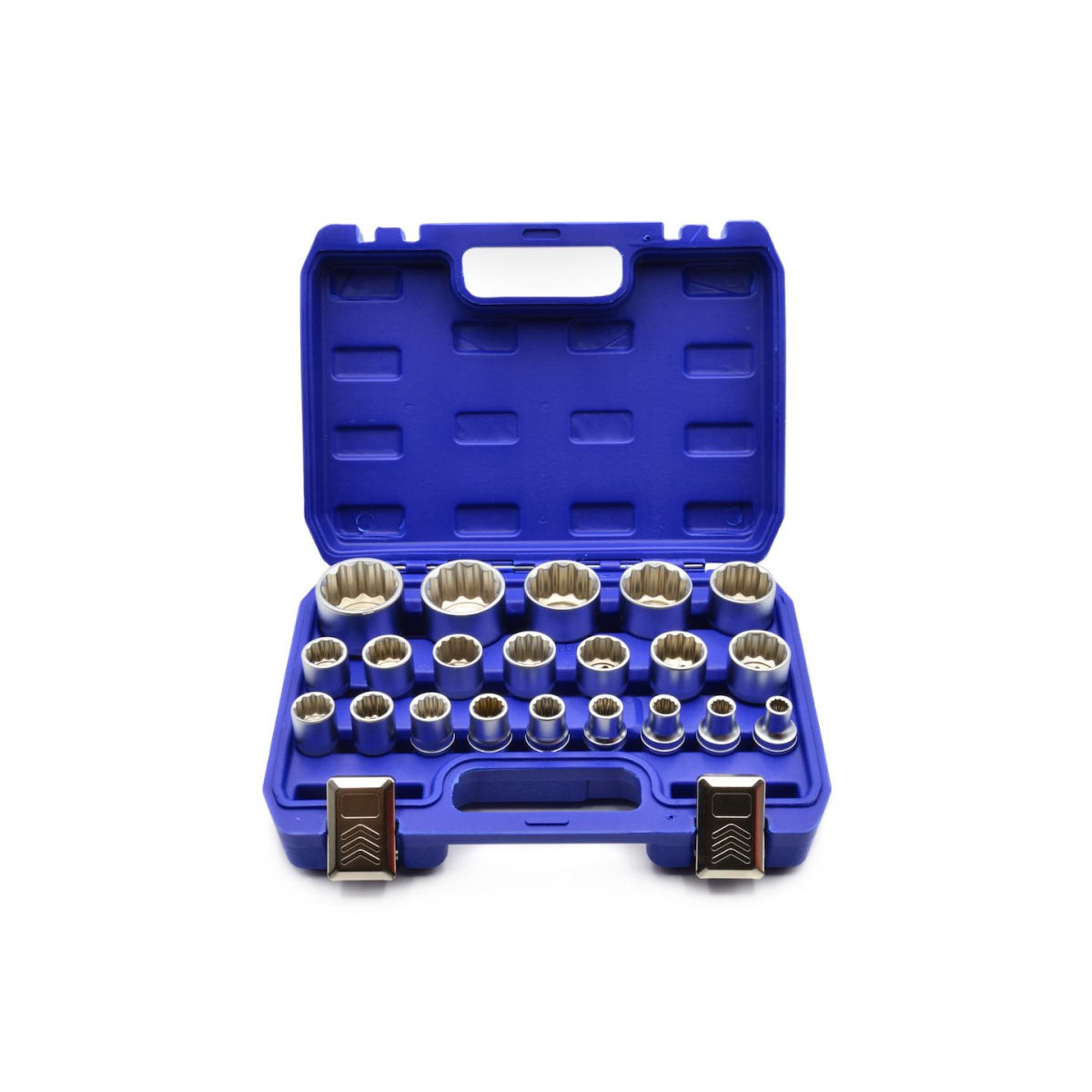 GEKO Nástrčné hlavice 8-36mm CRV 50BV30 - 21 ks G13547