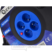 Elektrický prodlužovací kabel na bubnu 3x1,0 mm2 40 m (1) Náhled