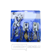 Sada na kožené řemeslo pro výrobu dír, oček a patentek (10) náhled