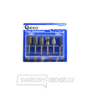 Stopkové frézy 6 kusů. 6-12,7 mm  Stopkové frézy 6 kusů. 6-12,7 mm  gallery main image