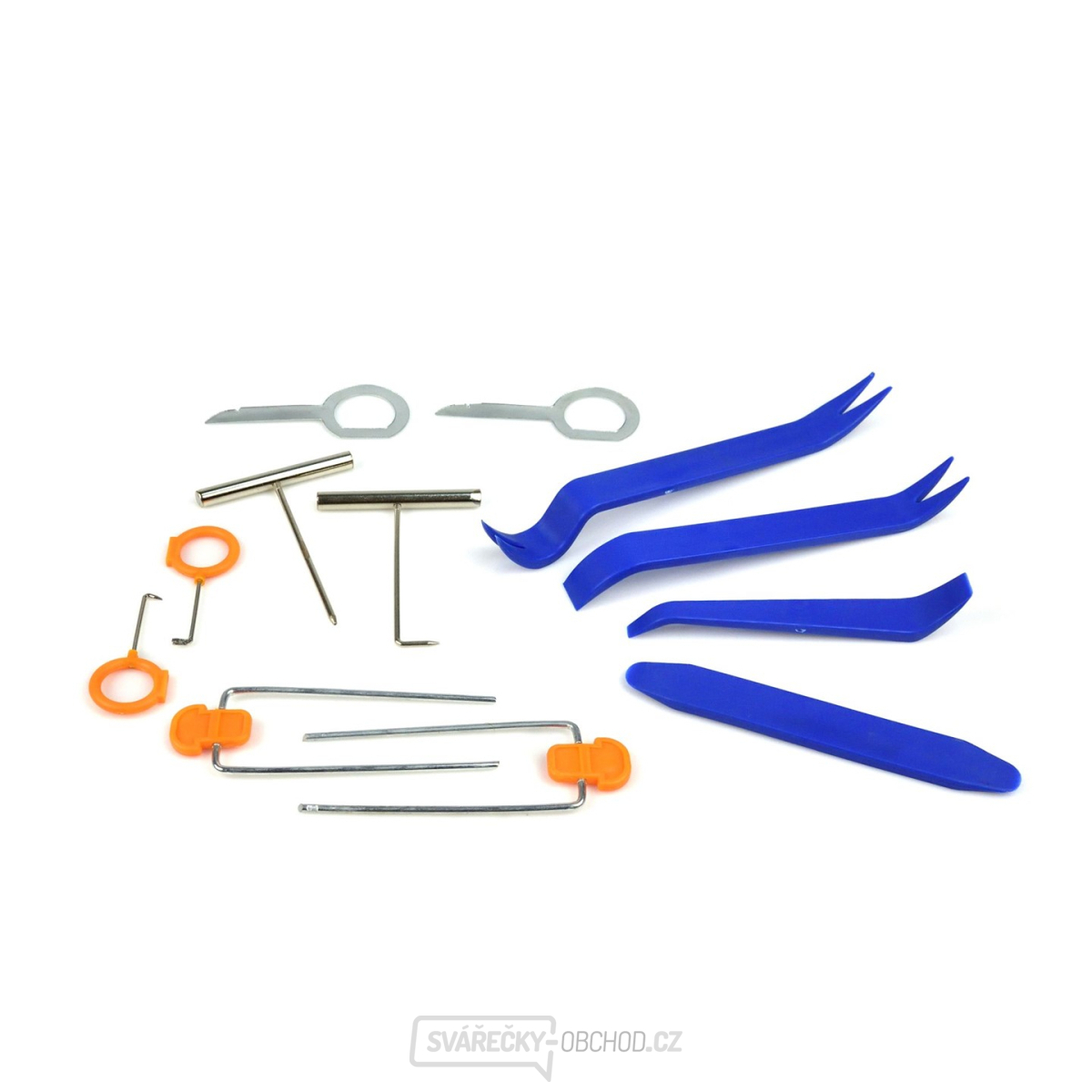 Sada stahováků pro demontáž čalounění a rádia