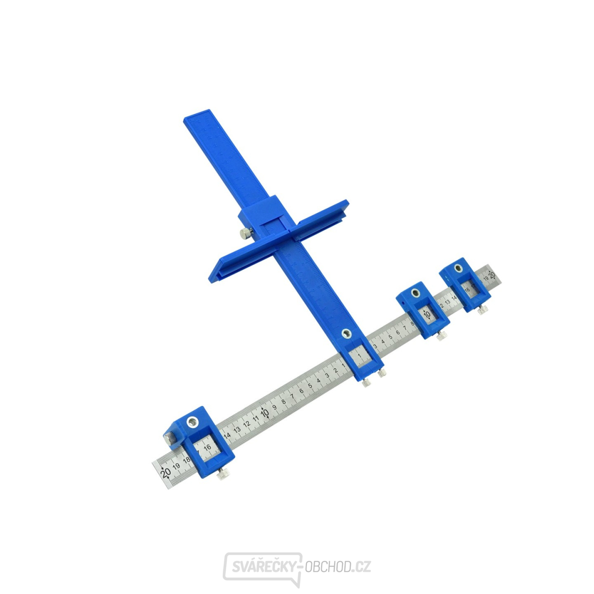 Tesařská šablona pro značení otvorů 410x300mm