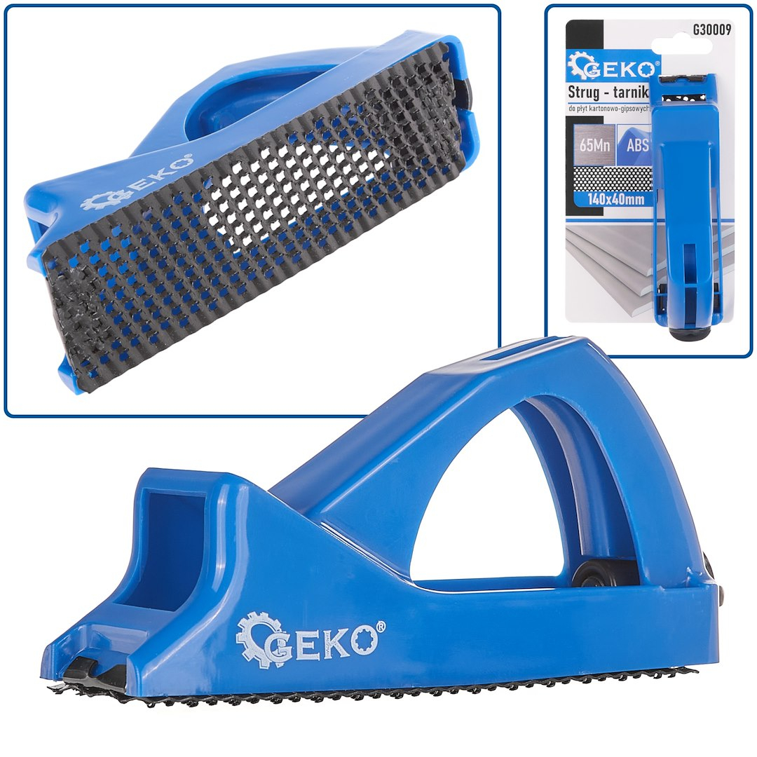 GEKO Hoblík - rašple na sádrokarton 140x40mm G30009
