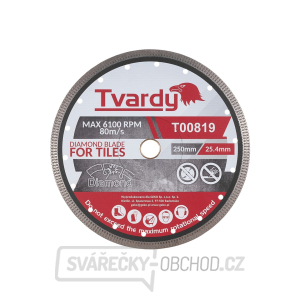 Diamantový kotouč na porcelán 250x10x25.4/22.23mm  Diamantový kotouč na porcelán 250x10x25.4/22.23mm  gallery main image