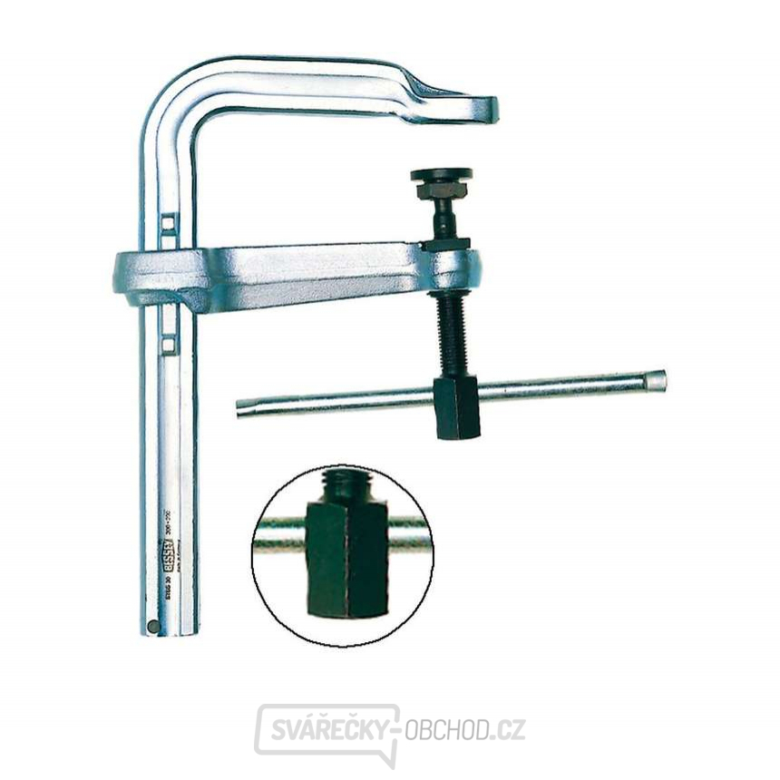 Vysokovýkonná svěrka Bessey STBS50 mimořádně těžká 500/200 mm Vysokovýkonná svěrka Bessey STBS50 mimořádně těžká 500/200 mm gallery main image
